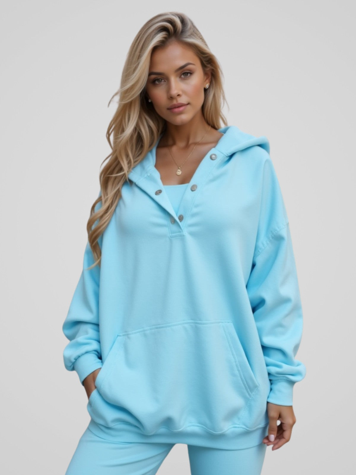 Snap-Fit Hoodie