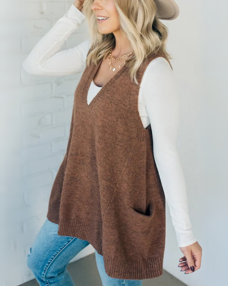 Elena - Knit Vest