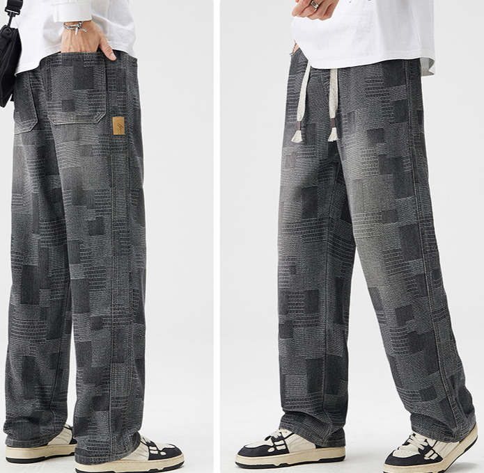 Galliani Patchwork Denim Joggers