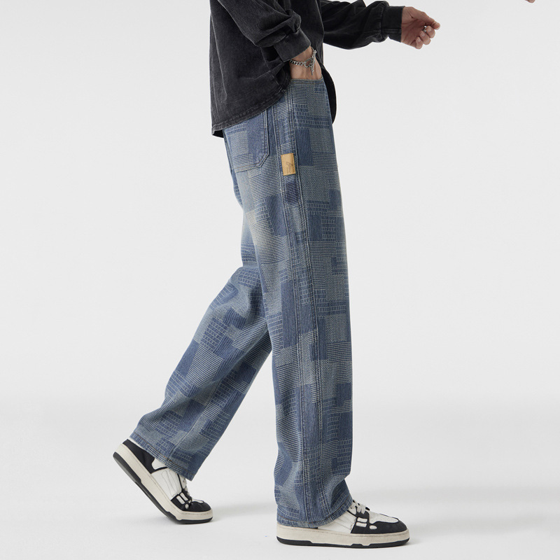 Galliani Patchwork Denim Joggers