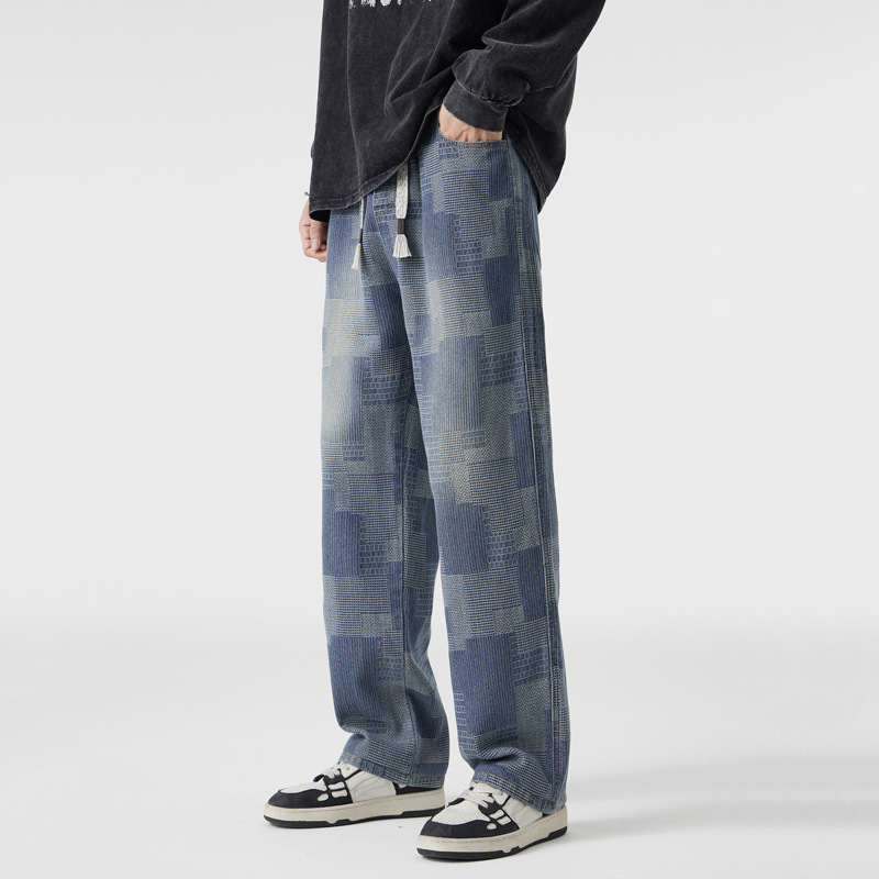 Galliani Patchwork Denim Joggers