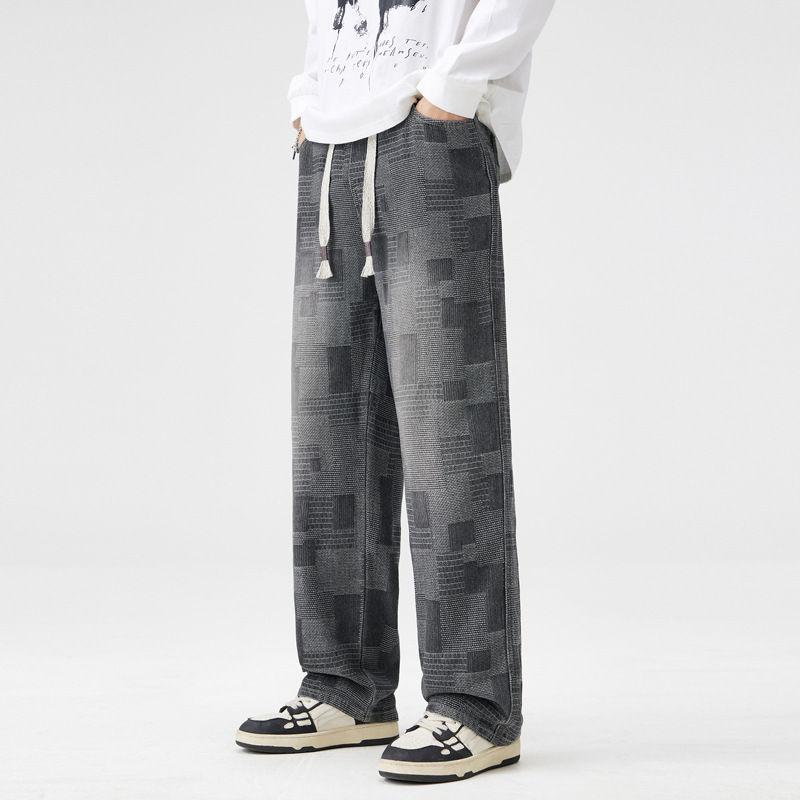 Galliani Patchwork Denim Joggers