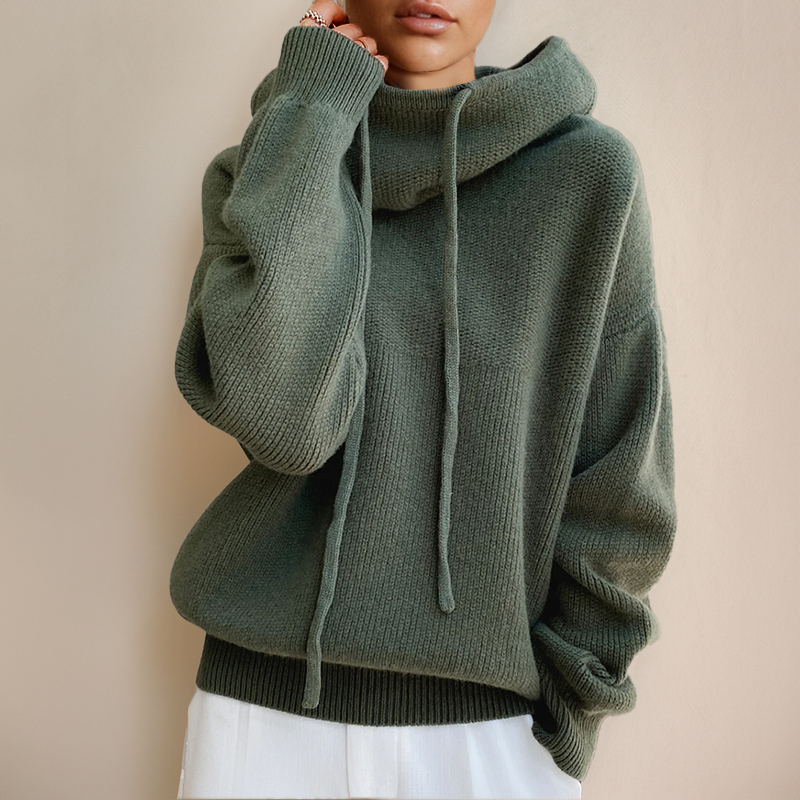 Sienna | Cozy High-Neck Hoodie