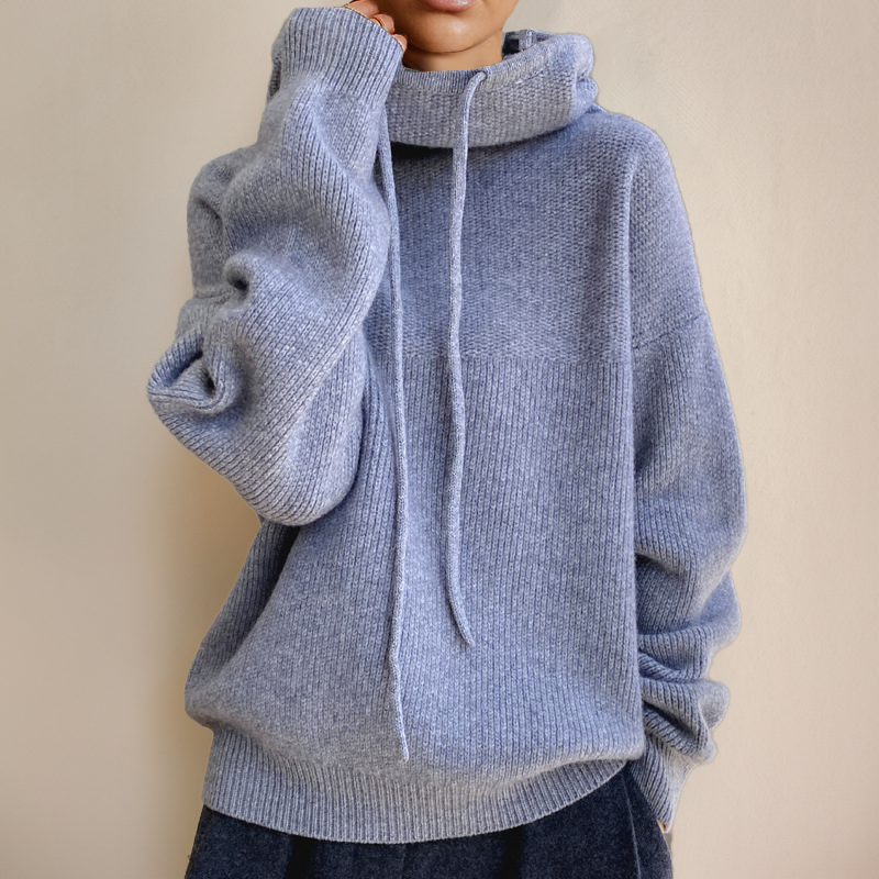 Sienna | Cozy High-Neck Hoodie